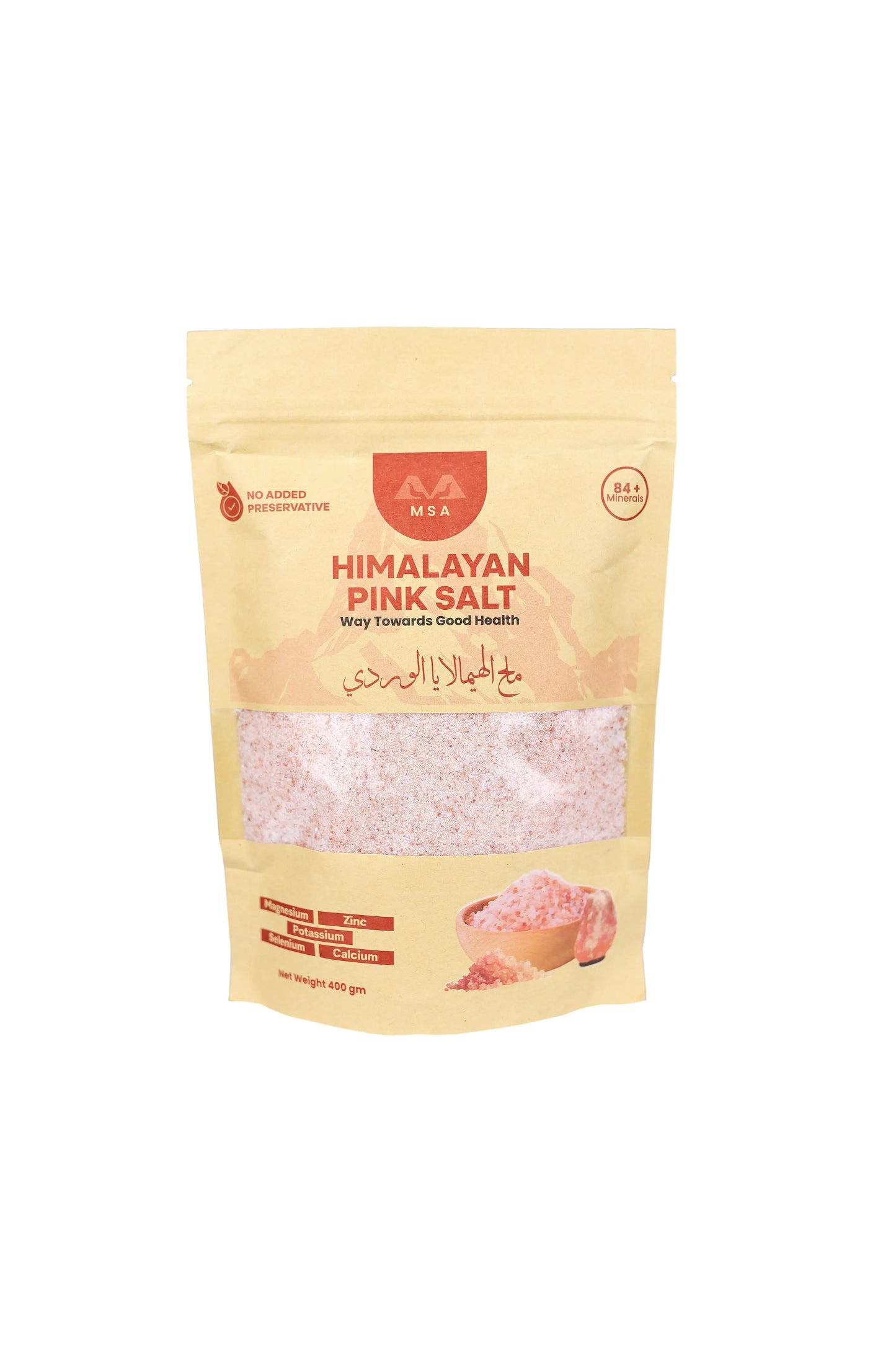 100% Natural Fine Himalayan Pink Salt – Rich in Minerals - msaestore.com
