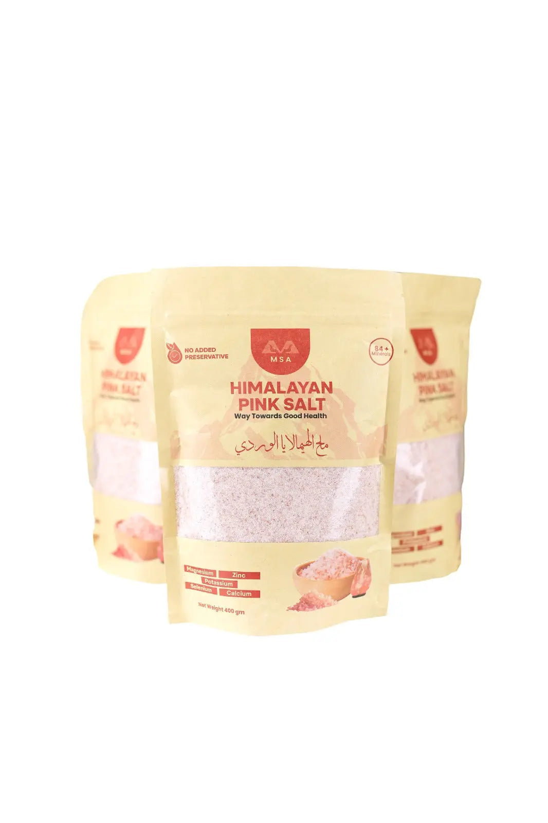 Pack of 3 Himalayan Pink Salt Chunks – Perfect for Cooking & Detox - msaestore.com