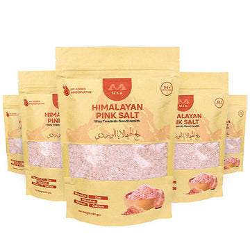 MSA Himalayan Pink Salt (5-Pack) – Unlock Natural Wellness & Boost Health
