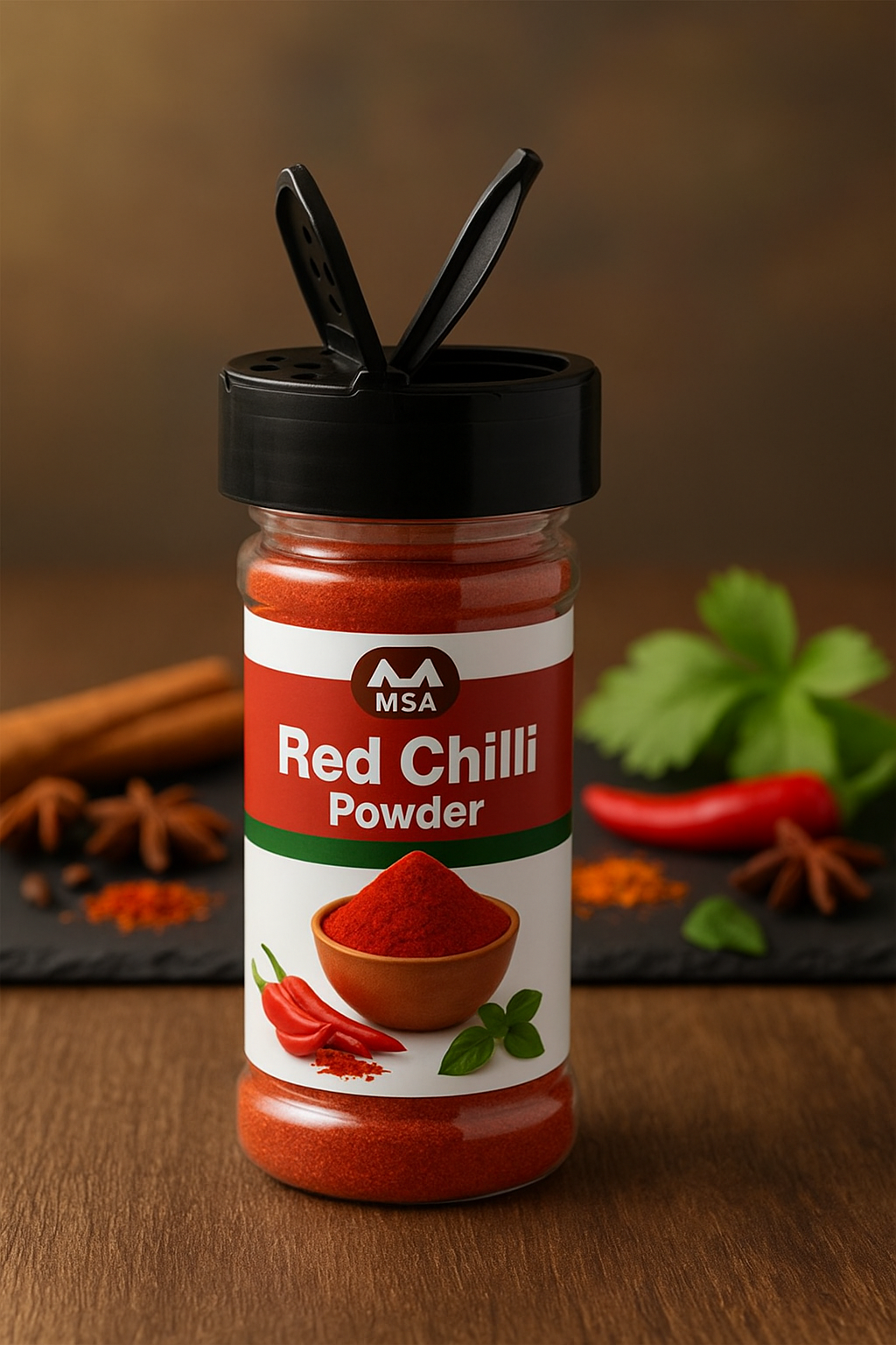 Red Chilli Powder – Pack of 2 (80g Food-Grade Jar)