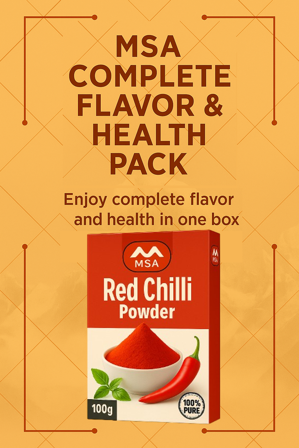 MSA Complete Flavor & Health Pack (MSA FP003)