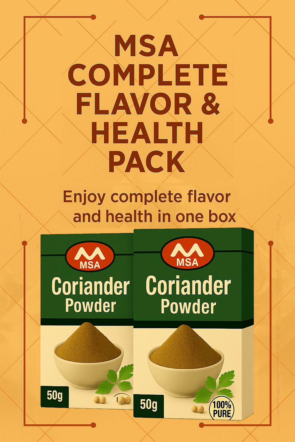 MSA Complete Flavor & Health Pack (MSA FP003)